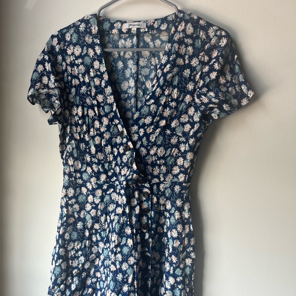 Madewell French Florals Dress